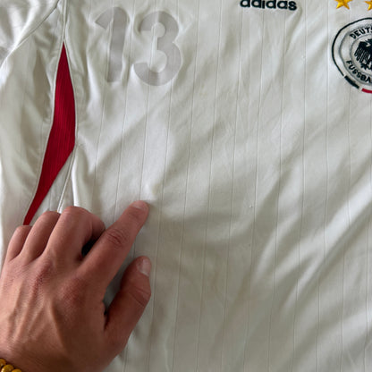 Germany Adidas 2005-06 Away Jersey Michael Ballack - S