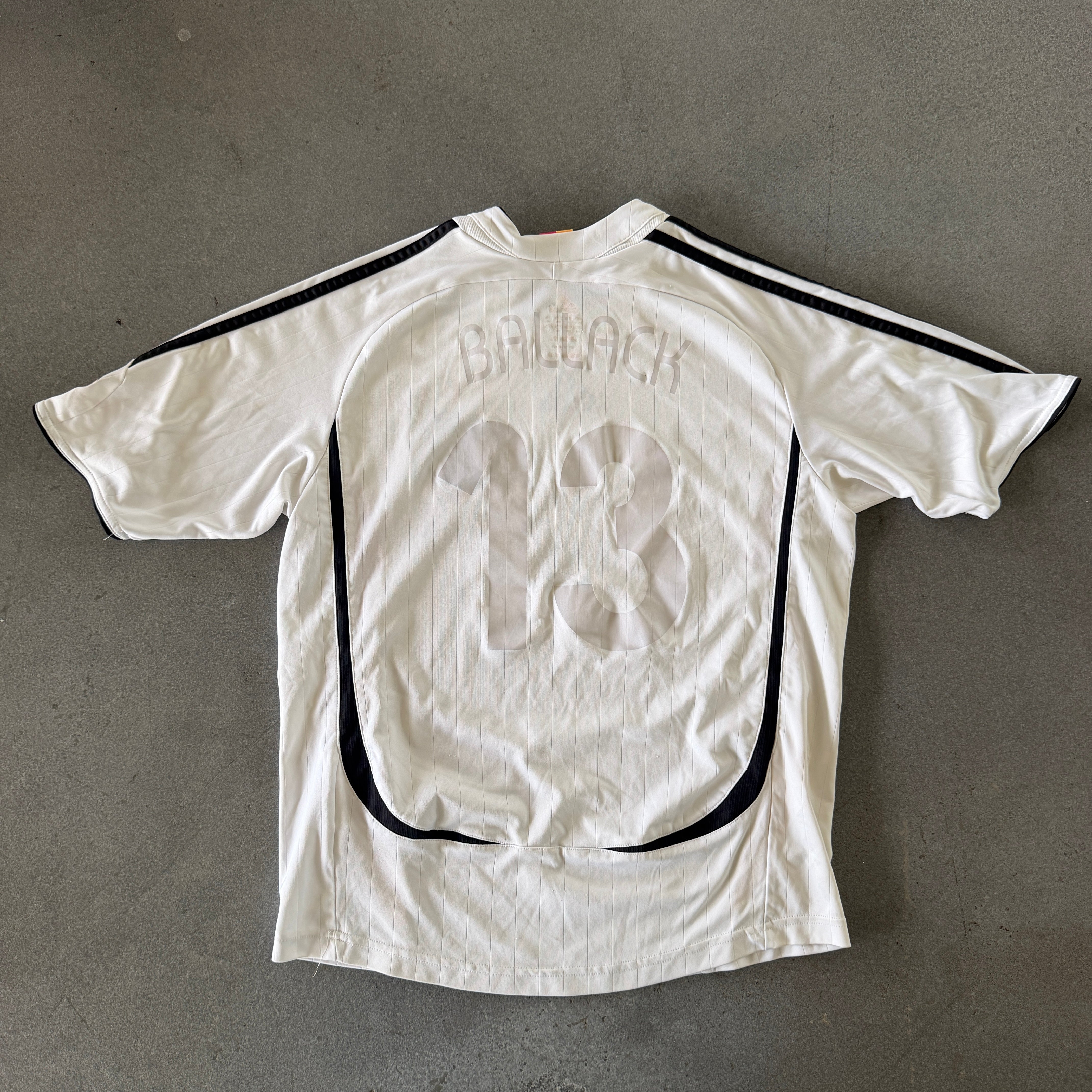 Germany Adidas 2005-06 Away Jersey Michael Ballack - S – Heaters