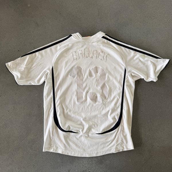 Germany Adidas 2005-06 Away Jersey Michael Ballack - S hover
