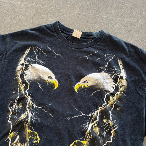 Bald Eagle Lightning AOP Graphic Shirt 00's - XL hover