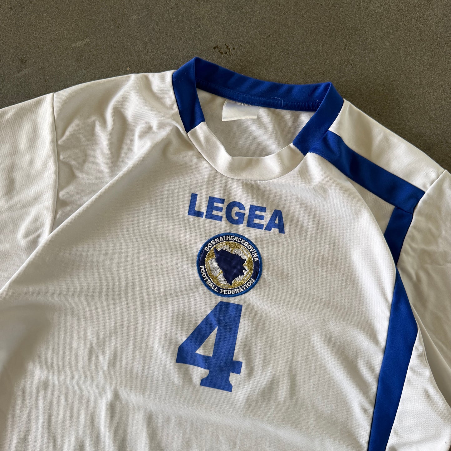 Bosnia and Herzegovina Legea RARE 2010-11 Away Jersey Emir Spahic - XL