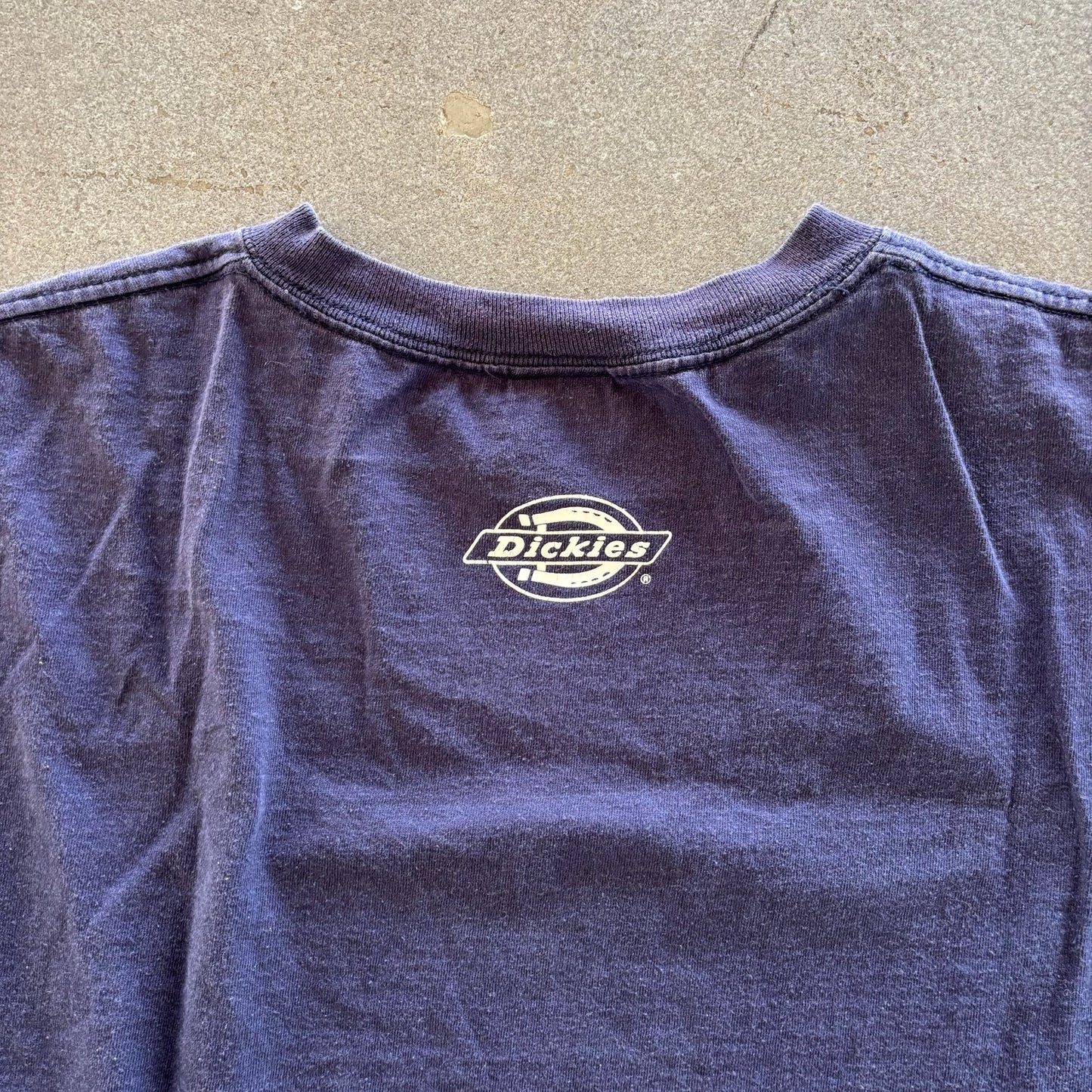 Dickies Spellout Graphic Center Logo Shirt 90's - XL