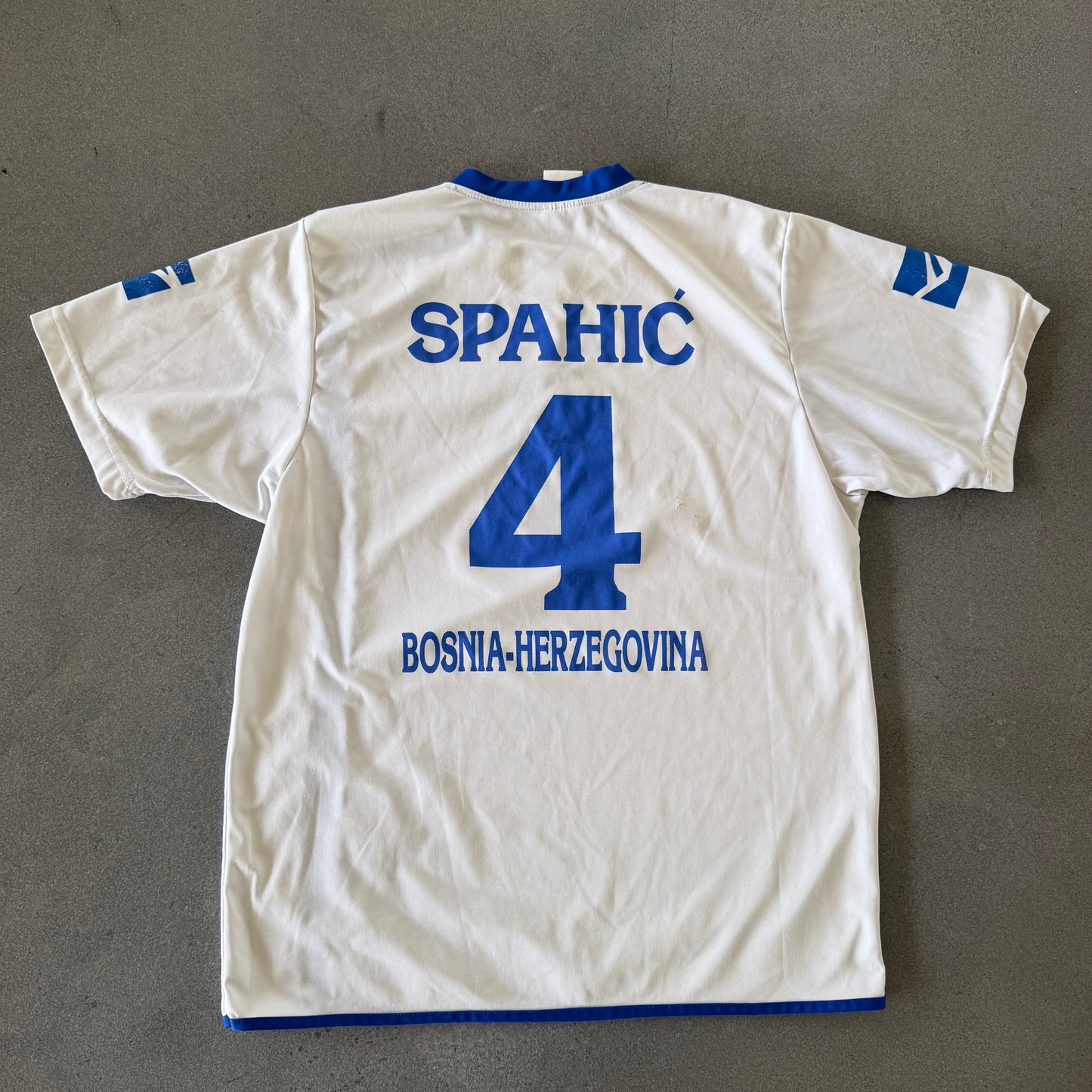 Bosnia and Herzegovina Legea RARE 2010-11 Away Jersey Emir Spahic - XL