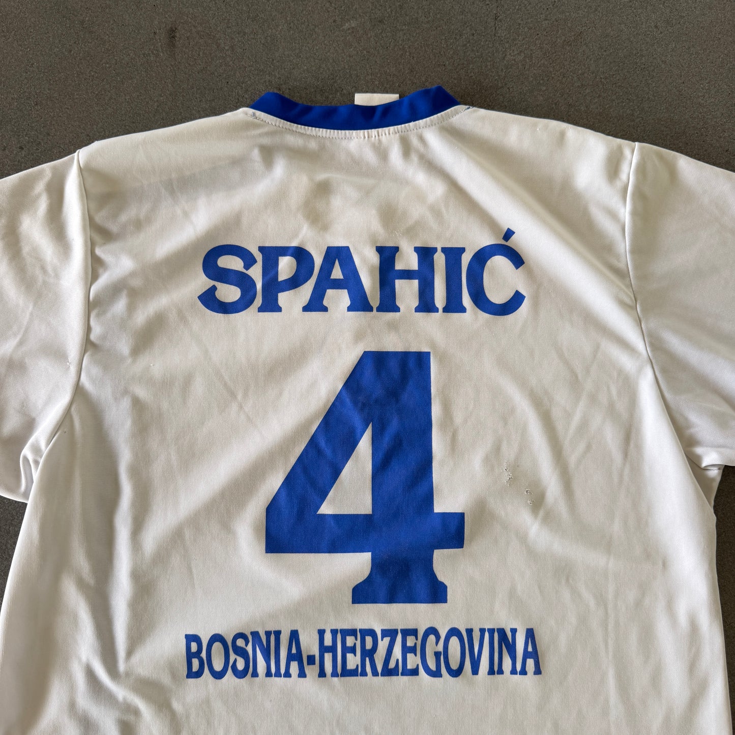 Bosnia and Herzegovina Legea RARE 2010-11 Away Jersey Emir Spahic - XL