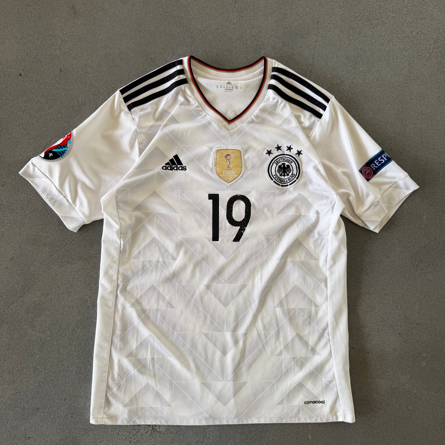 Germany Adidas 2016-17 Home Jersey Leroy Sane - M