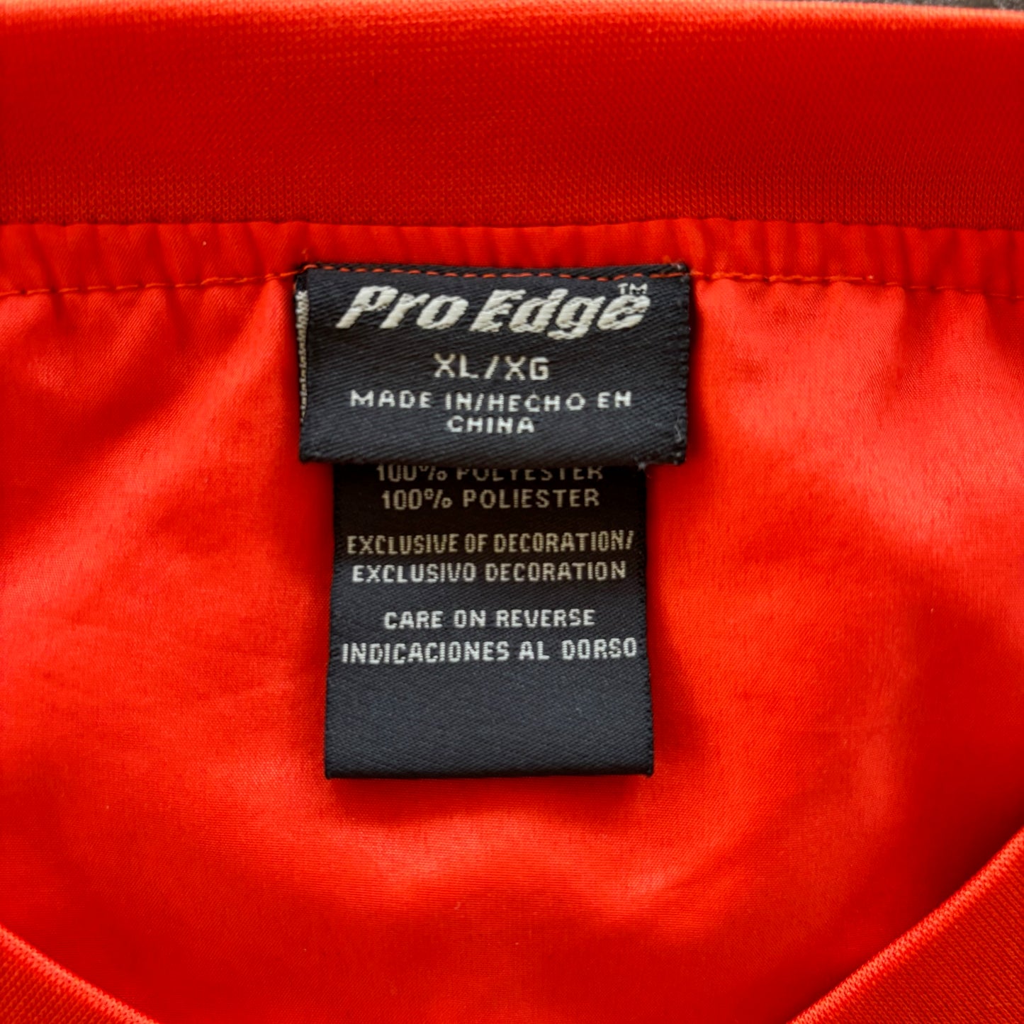 University of Illinois Fighting Illini Pro Edge Windbreaker Pullover 90's - XL