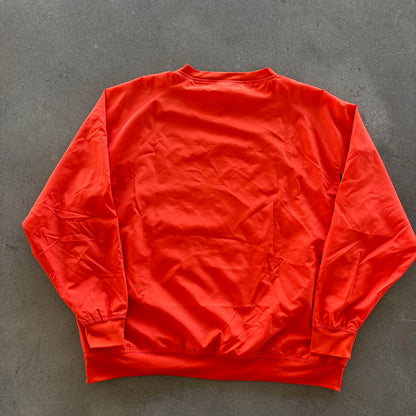 University of Illinois Fighting Illini Pro Edge Windbreaker Pullover 90's - XL