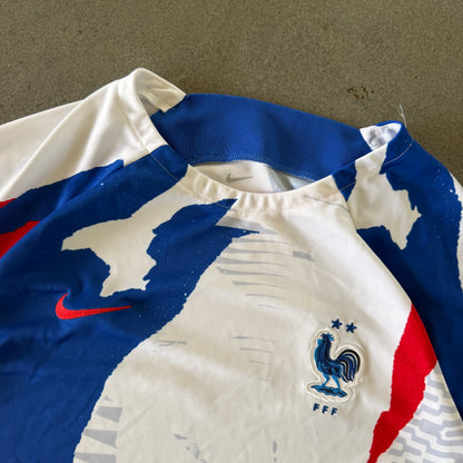 France Nike 2022 Pre Match Warmup Jersey - XL