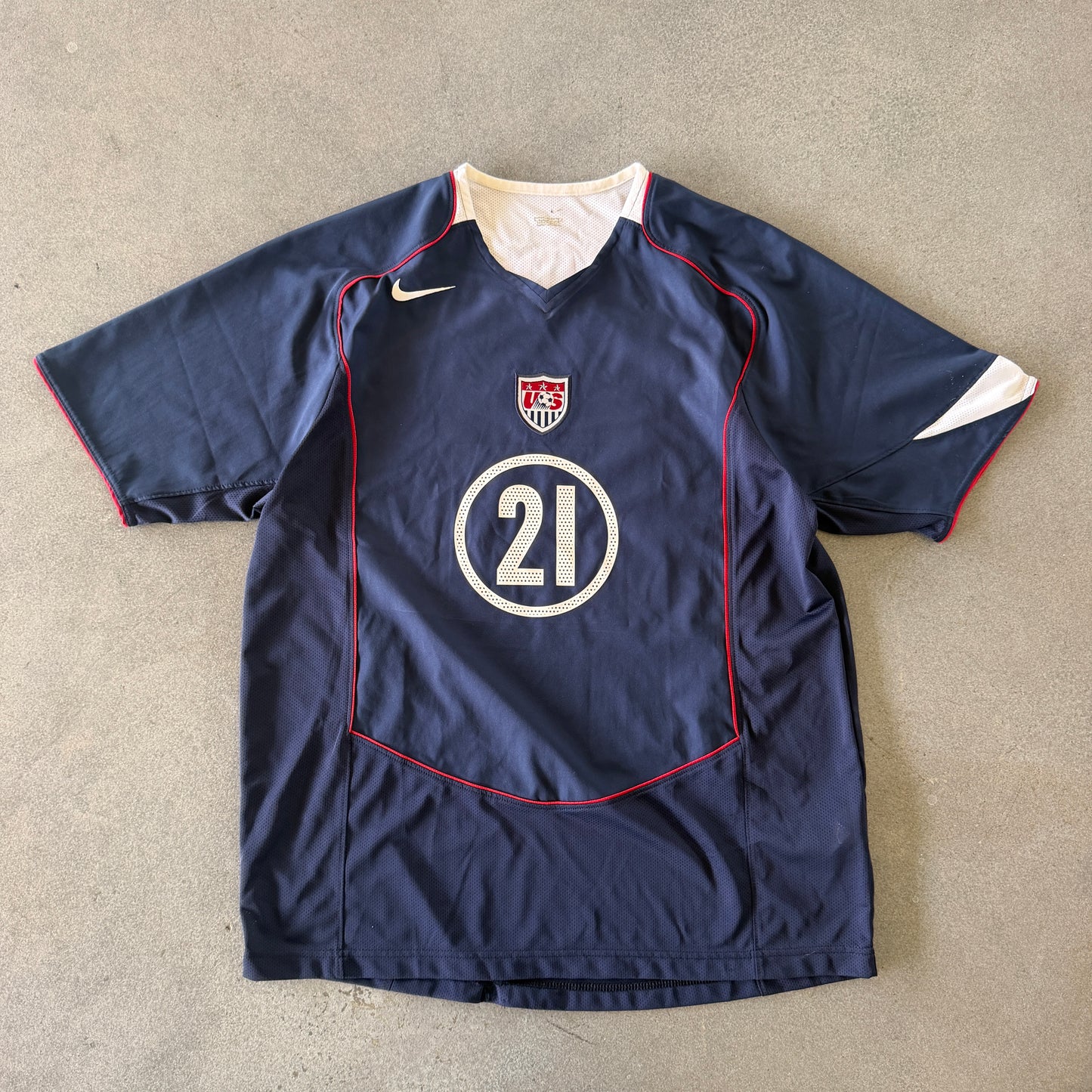 United States USA 2004 Away Total 90 Landon Donovan Jersey - L