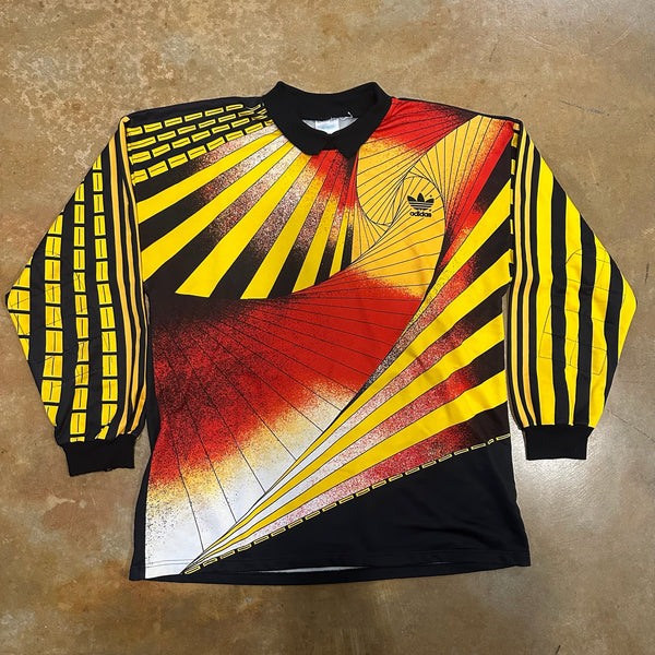 RARE West Germany Adidas 1990 World Cup Template Goalkeeper Jersey 90's - XL