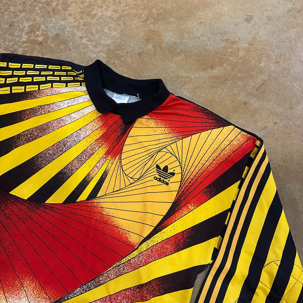 RARE West Germany Adidas 1990 World Cup Template Goalkeeper Jersey 90's - XL hover