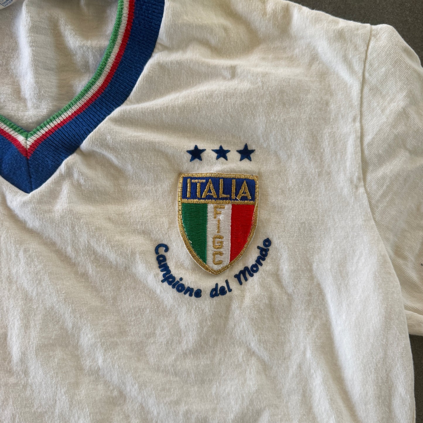 Italy Le Coq Sportif RARE 1982 Away Jersey - L