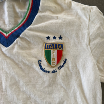 Italy Le Coq Sportif RARE 1982 Away Jersey - L