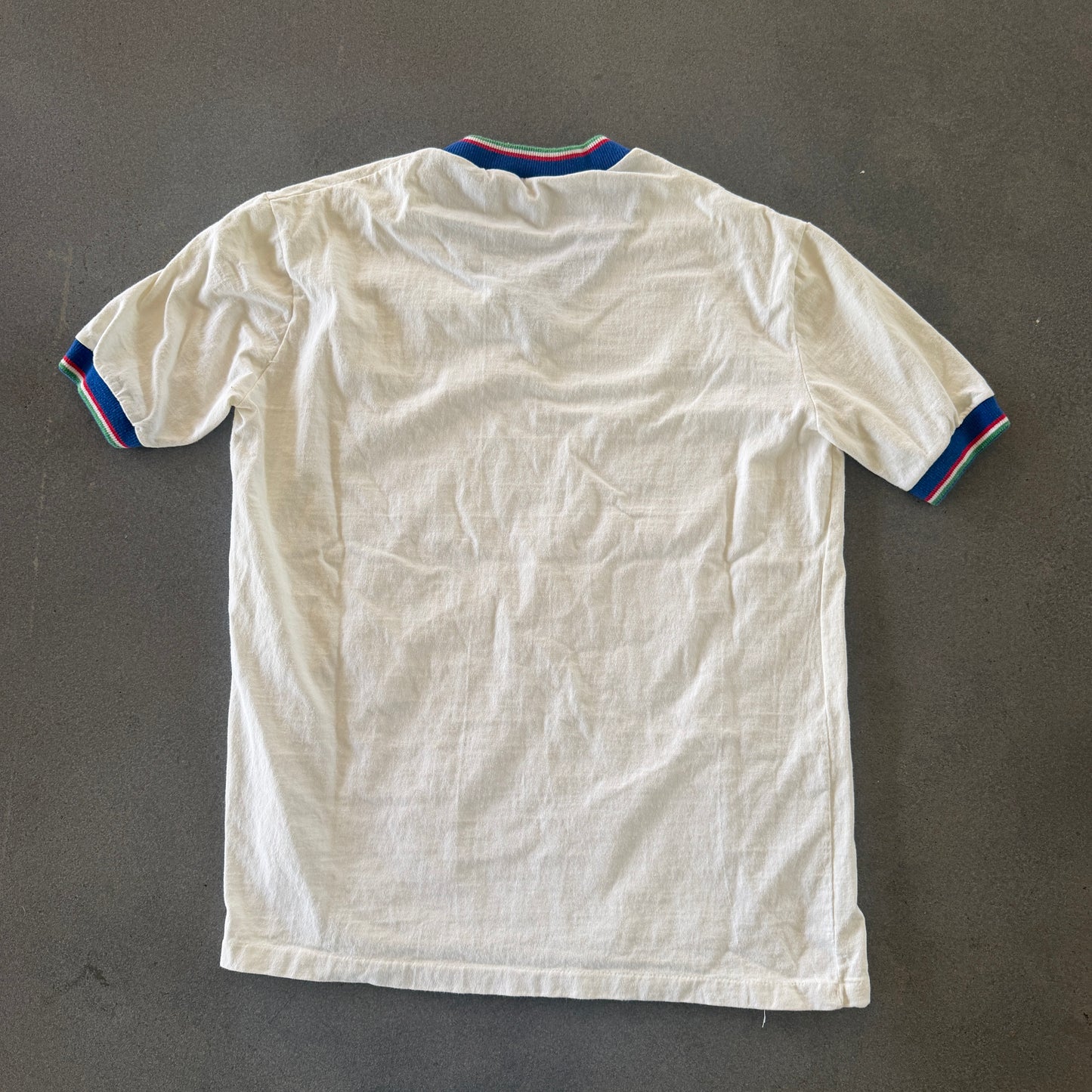 Italy Le Coq Sportif RARE 1982 Away Jersey - L