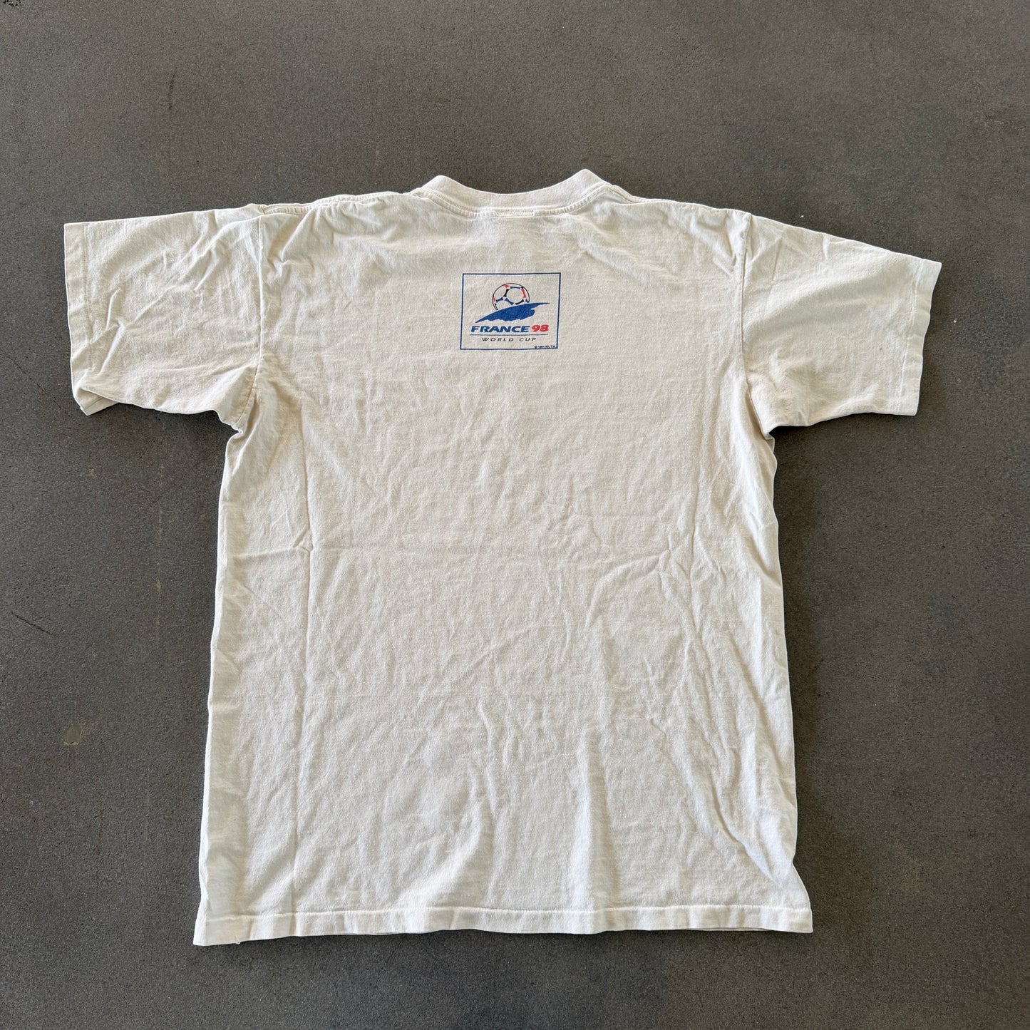 United States USA 1998 World Cup Double Sided Graphic Shirt - XL