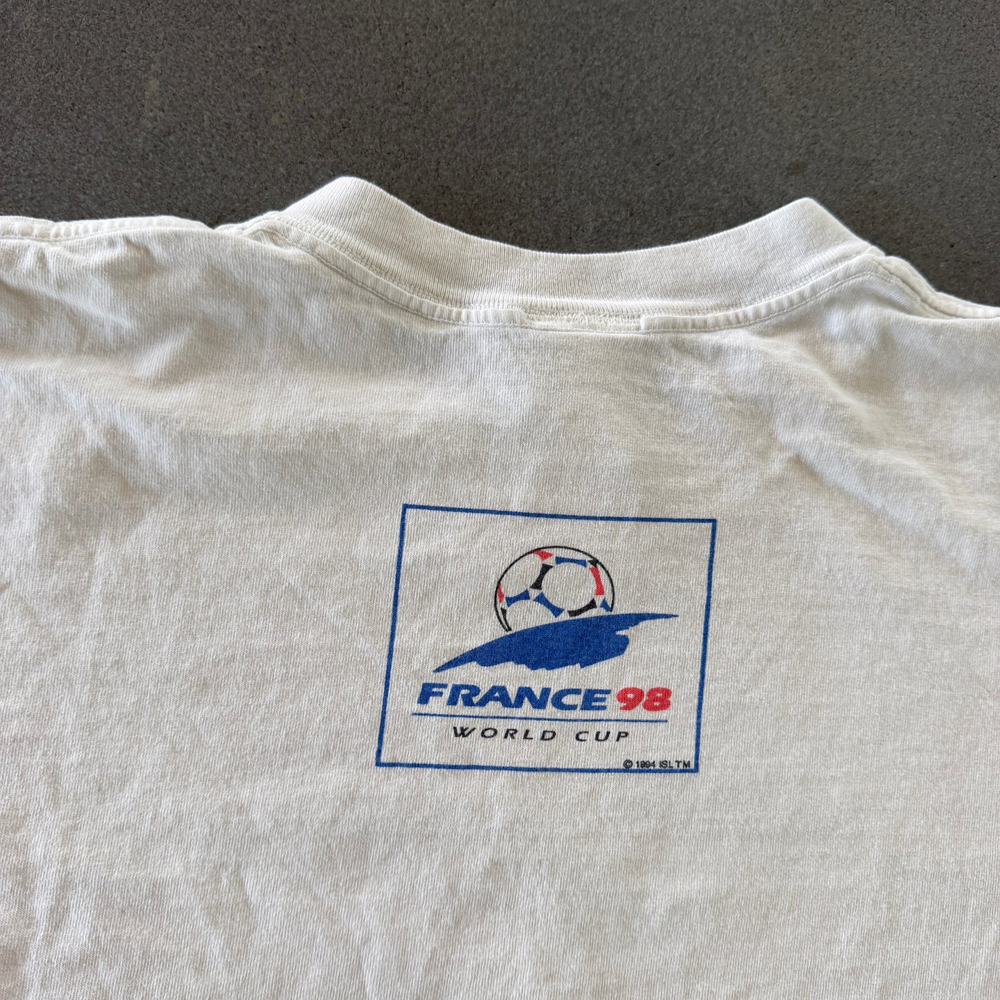 United States USA 1998 World Cup Double Sided Graphic Shirt - XL