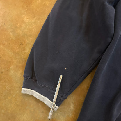 Chaps Ralph Lauren Spellout V Neck Sweatshirt Pullover 90's - XL