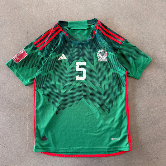 Mexico Adidas 2022-23 Home Jersey - S