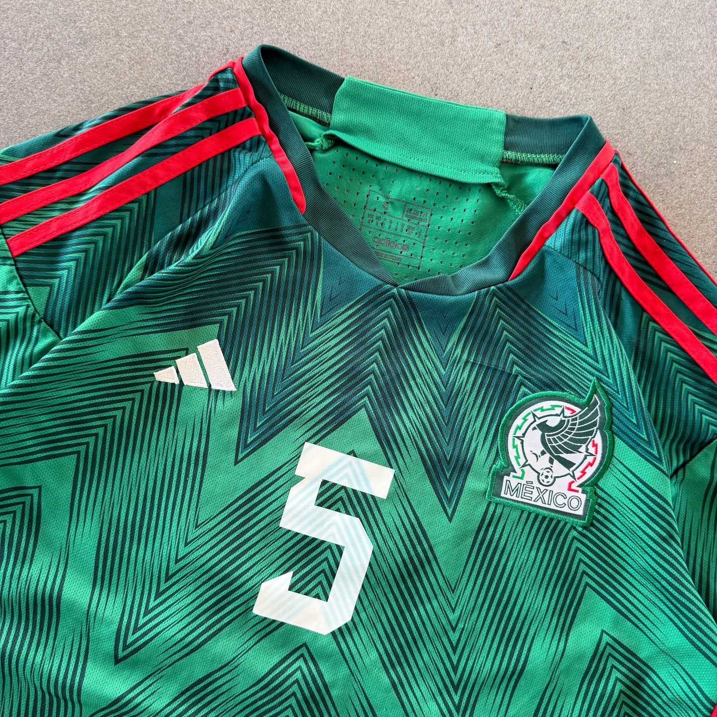 Mexico Adidas 2022-23 Home Jersey - S