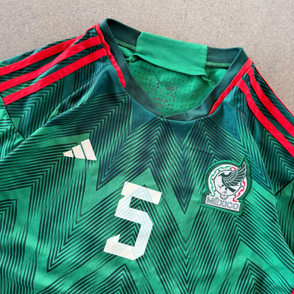 Mexico Adidas 2022-23 Home Jersey - S