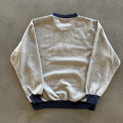 St. Louis Rams V Neck Embroidered Sweatshirt 90's - XL