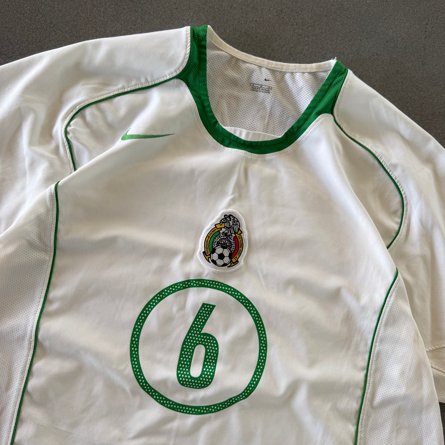 Mexico Nike 2004-06 RARE Total 90 Away u17 Jersey - XL