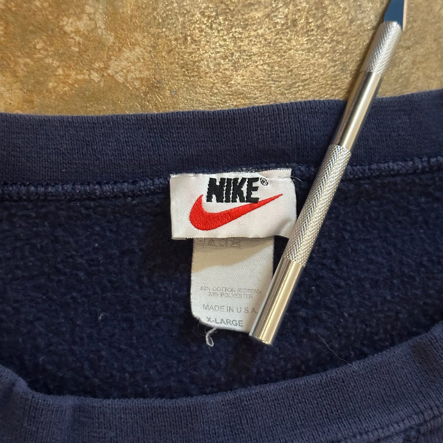 RARE Nike Air Embroidered Center Logo Sweatshirt Crewneck 90's - XL