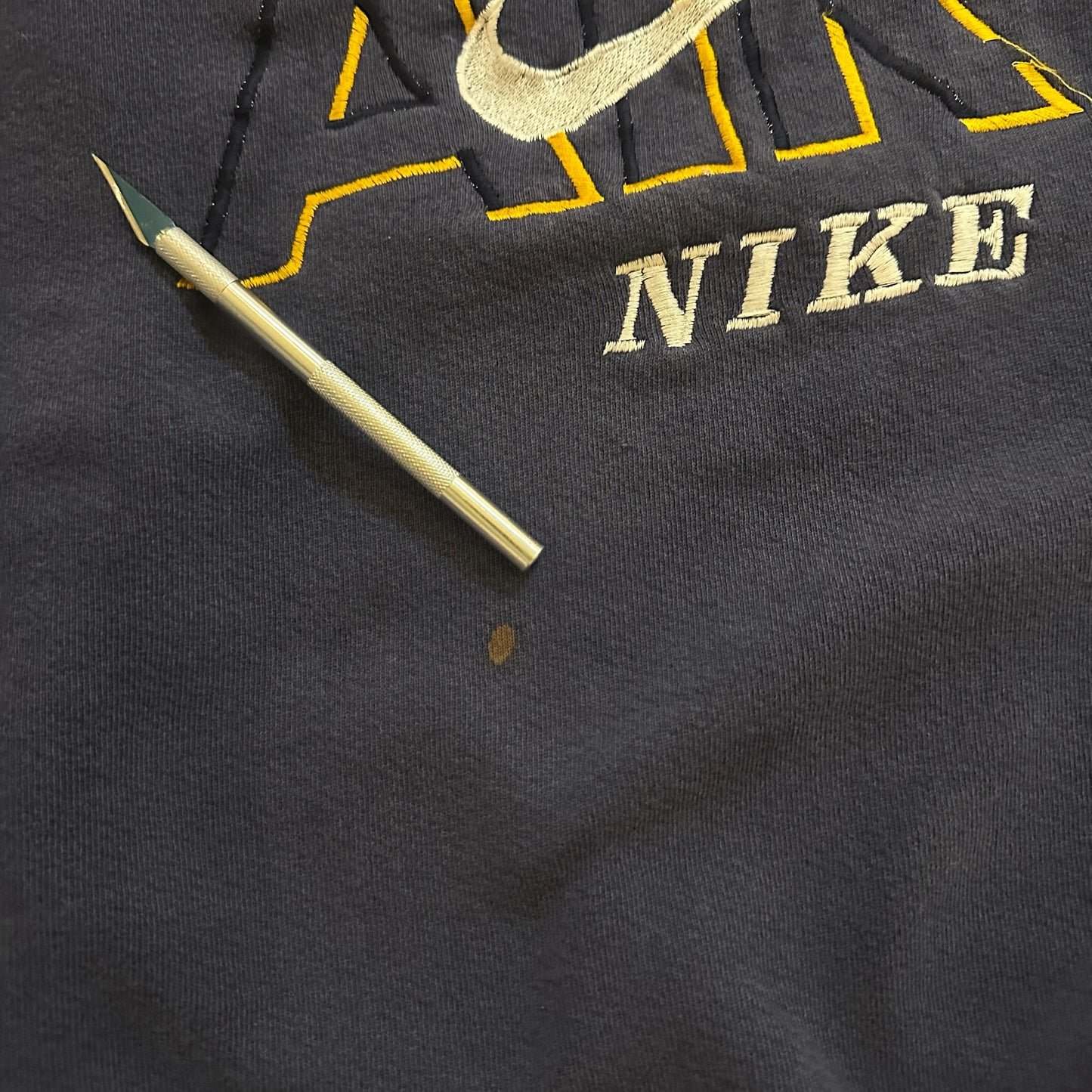 RARE Nike Air Embroidered Center Logo Sweatshirt Crewneck 90's - XL
