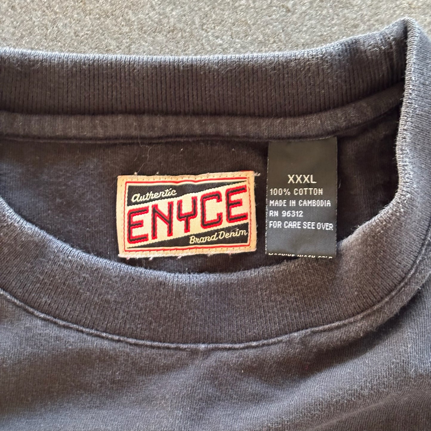 Enyce Patchwork Colorblock Hip Hop Streetwear Shirt 00's - 2XL