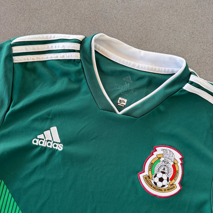 Mexico Adidas 2018-19 Home Jersey - M