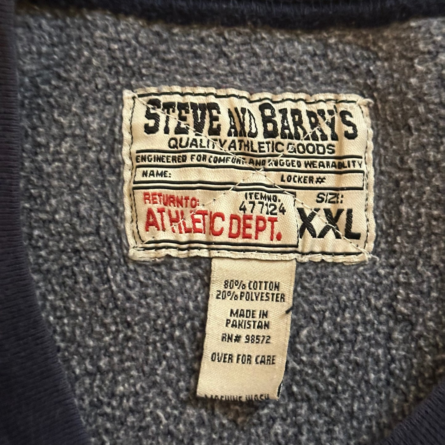 New York Division A Champions Baseball Reverse Weave Steve & Barry's Sweatshirt Crewneck 90's - 2XL