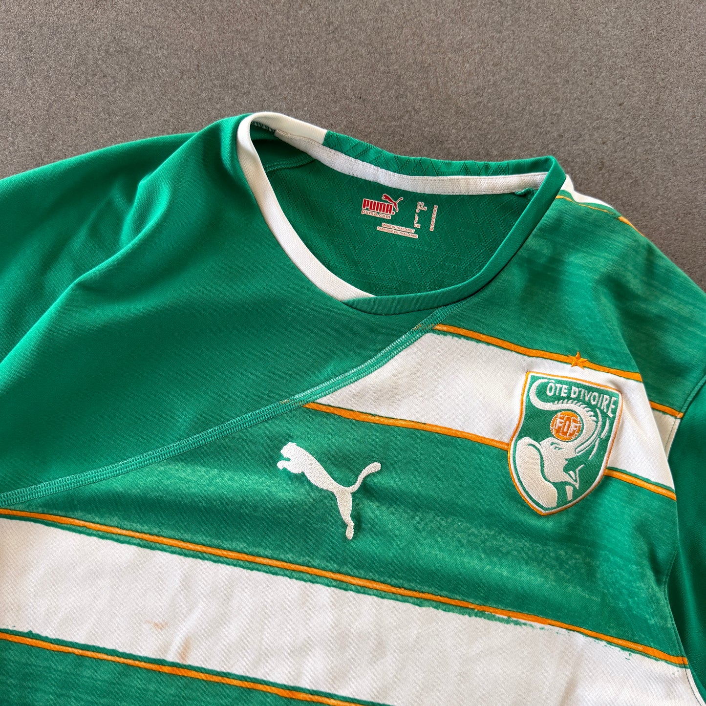 Ivory Coast Puma 2010-11 Away Jersey - S