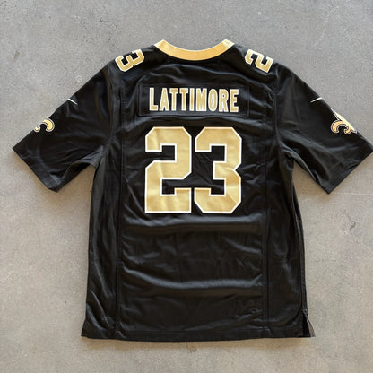 Nike New Orleans Saints Stitched Name Marshon Lattimore Jersey - L