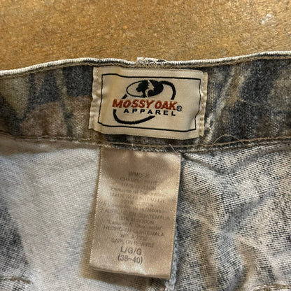 Mossy Oak Camo Baggy Cargo Pants Skater 90's - L