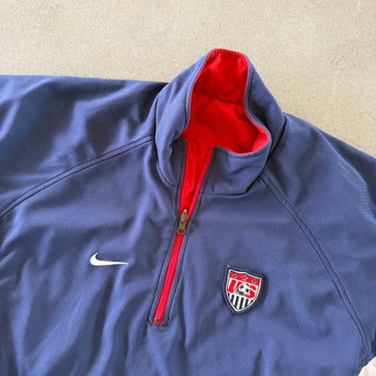 United States USA Nike Reversible 1/4 Zip Jacket - 2XL