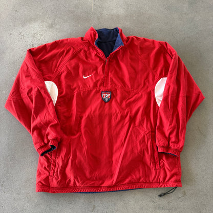 United States USA Nike Reversible 1/4 Zip Jacket - 2XL