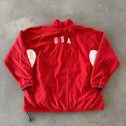 United States USA Nike Reversible 1/4 Zip Jacket - 2XL