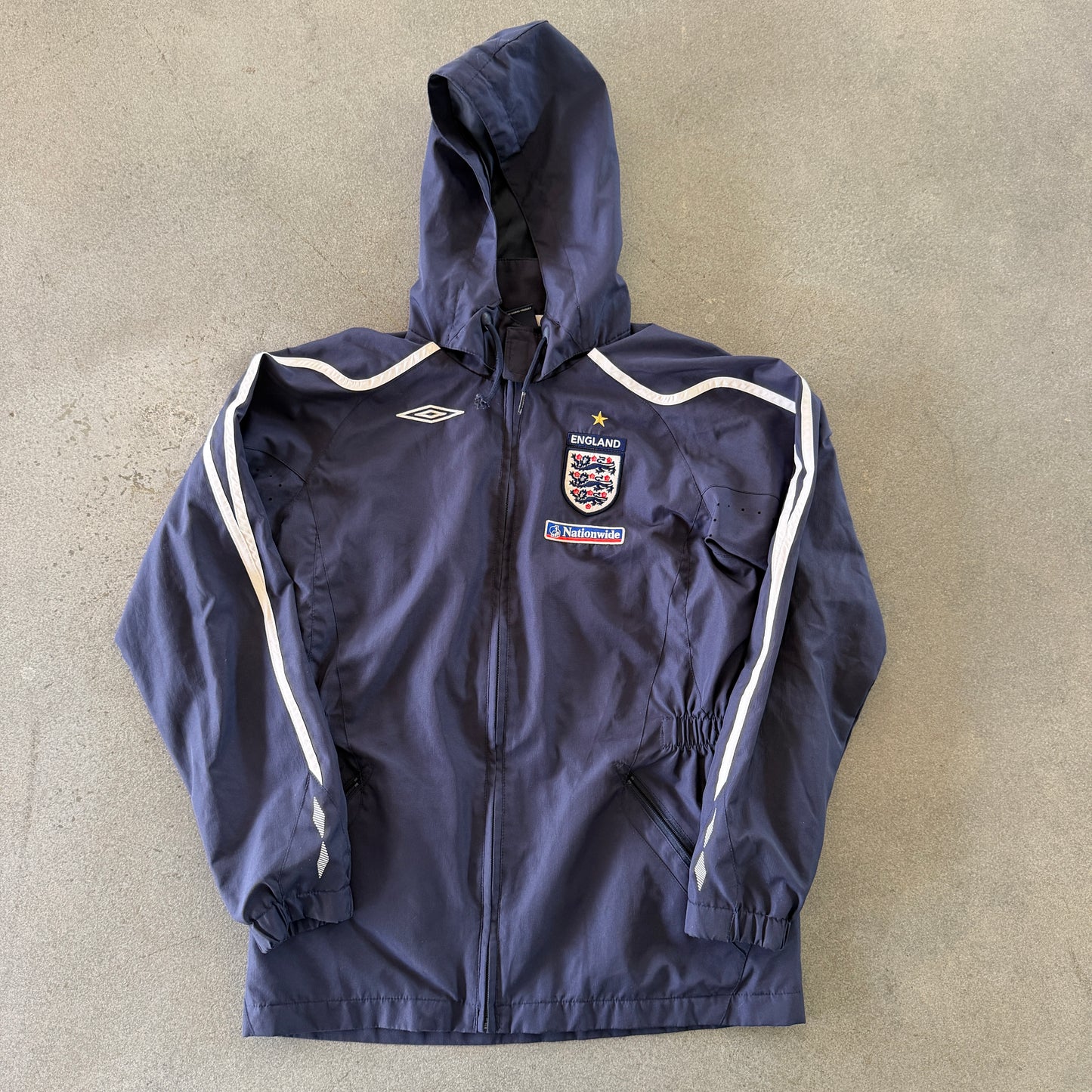 England Umbro 2007-09 Training Jacket - Youth L