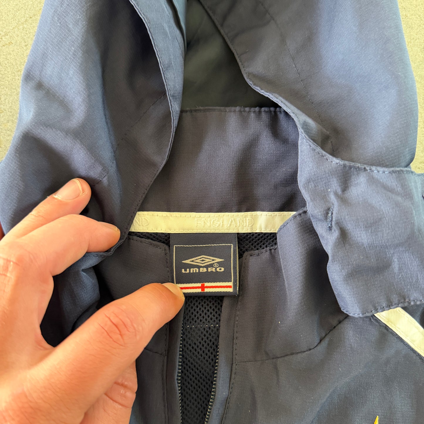 England Umbro 2007-09 Training Jacket - Youth L