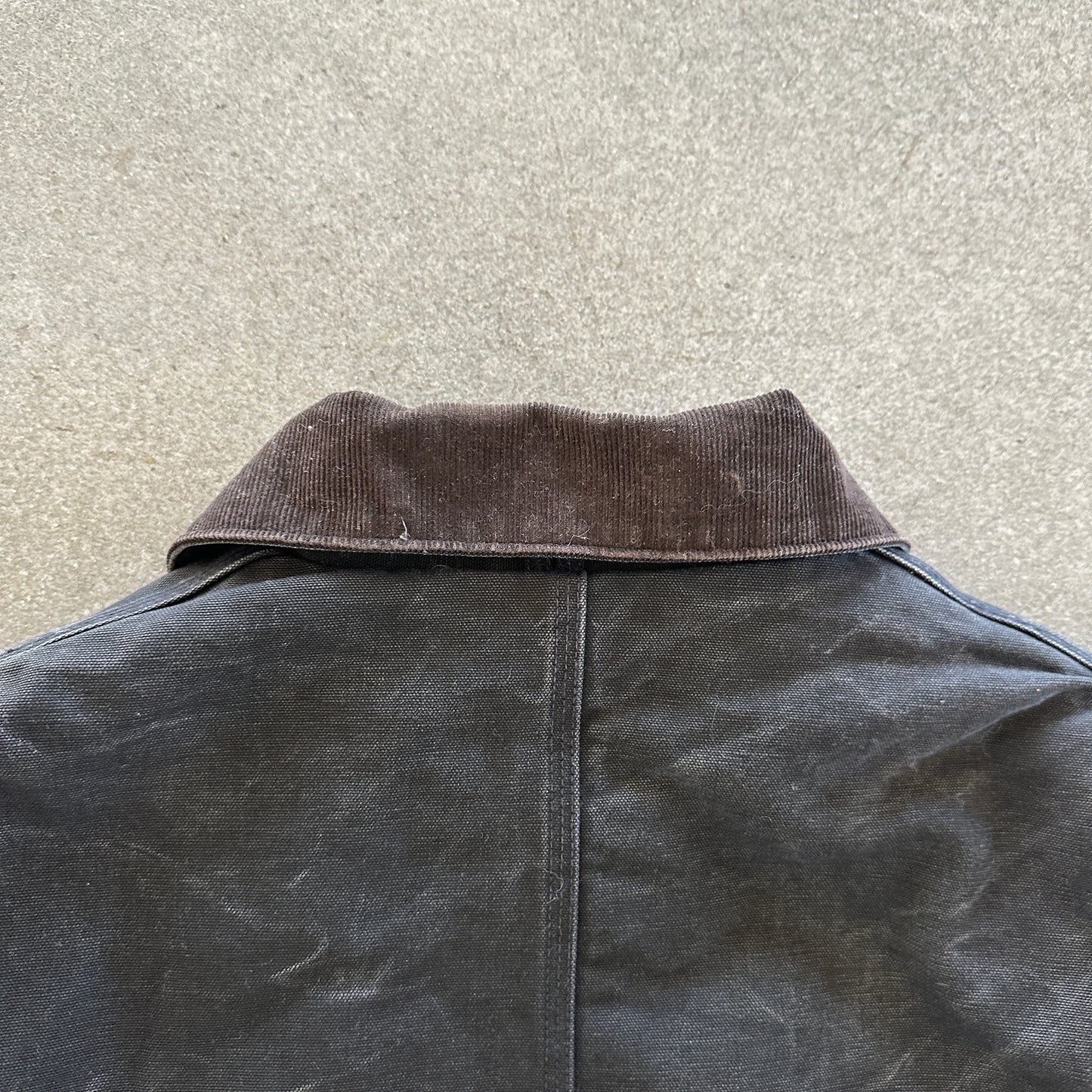 Carhartt Arctic Quilted Coat Black Faded Canvas 90's - XL