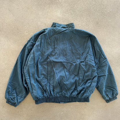 Todd1 Windbreaker Track Jacket Colorblock Cotton Lined 80's - XL