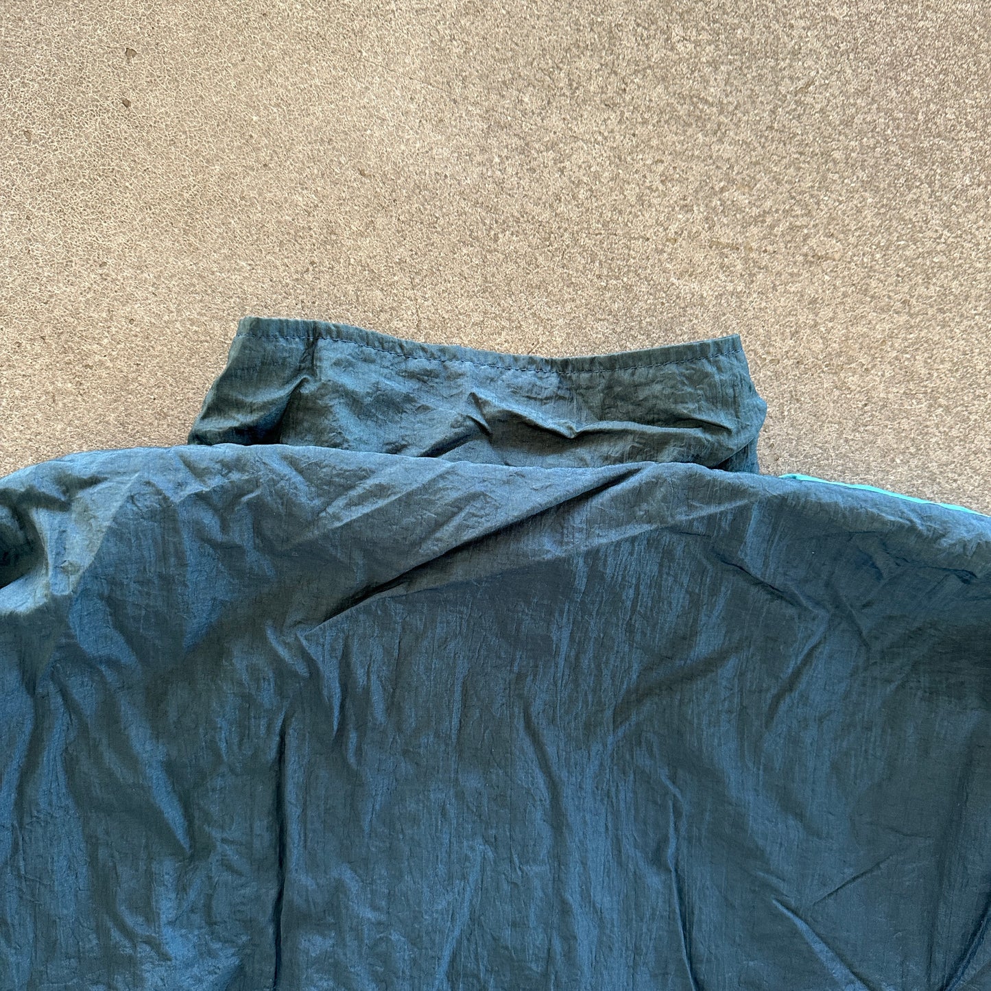 Todd1 Windbreaker Track Jacket Colorblock Cotton Lined 80's - XL