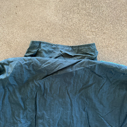 Todd1 Windbreaker Track Jacket Colorblock Cotton Lined 80's - XL