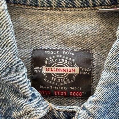 Bugle Boy Denim Jean Jacket Trucker 90's - M
