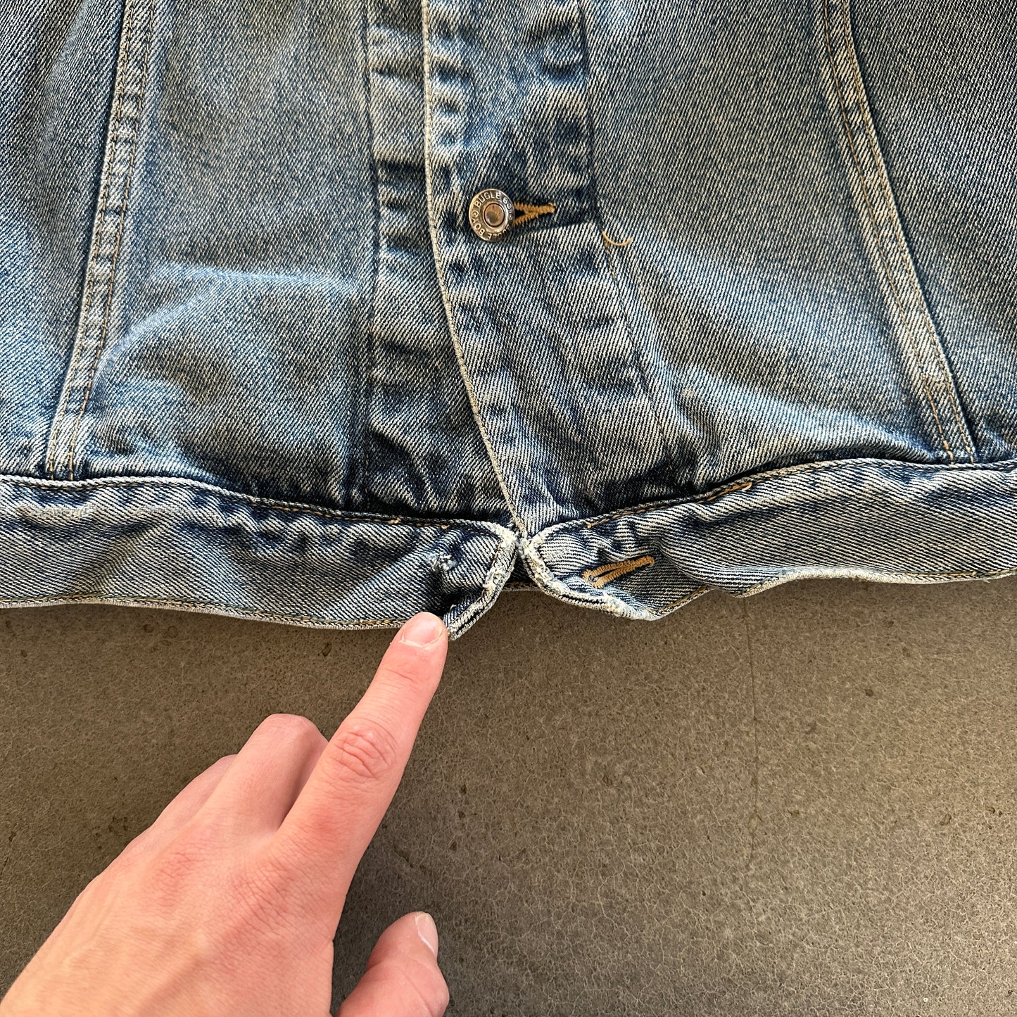 Bugle Boy Denim Jean Jacket Trucker 90's - M