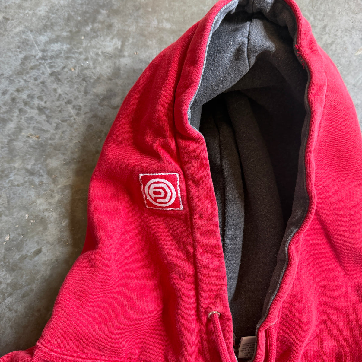 Ocean Pacific Embroidered Hoodie Heavyweight - L
