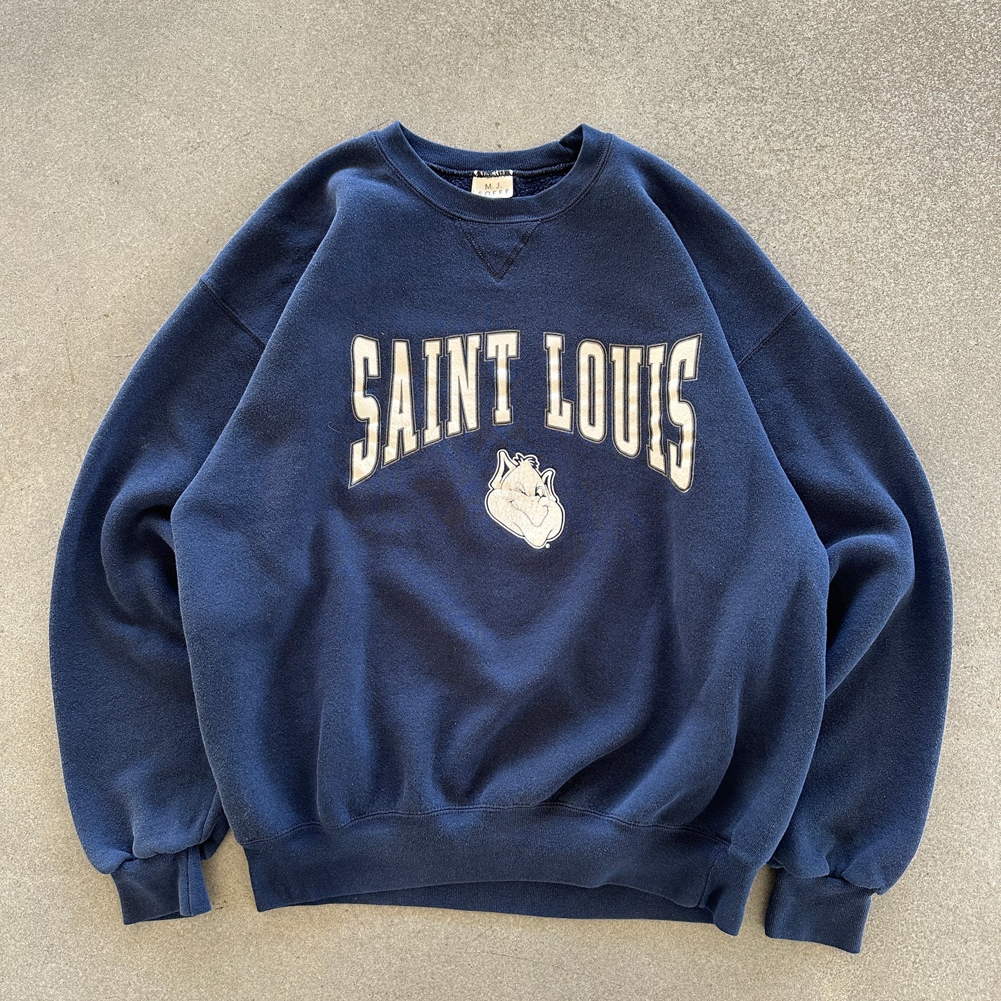 St. Louis University Billikens Graphic Sweatshirt Soffe 90's - L