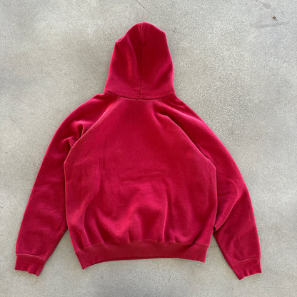 Discus Athletic Blank Red Hoodie 90's - L
