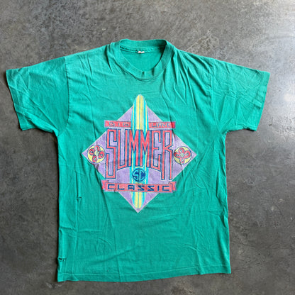 Big Wave Summer Classic Surfing Shirt Distressed 90's - S