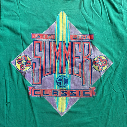 Big Wave Summer Classic Surfing Shirt Distressed 90's - S